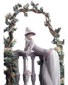 Lladro 01008680 IN THE BALUSTRADE Porcelain