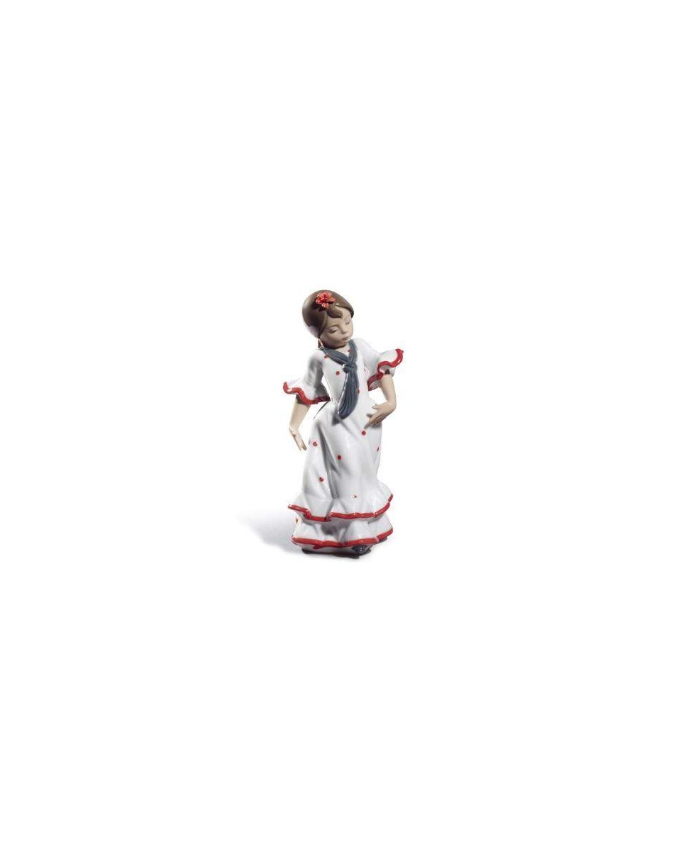 Lladro Bailaorita: Elegância em Vermelho