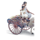 Lladro 01001784 Figurine FLOWER WAGON