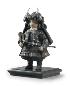 Lladro Porcelain WARRIOR BOY (SILVER) 01013047