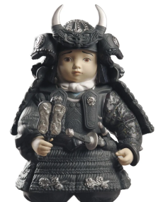 Lladro Porcelana WARRIOR BOY (SILVER) 01013047