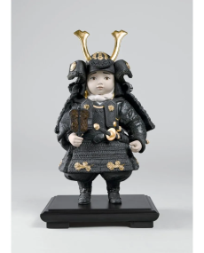 Warrior boy (gold) Lladró Porcelain 01012557