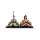 Hina Dolls (green & orange) Lladró Porcelain 01009474