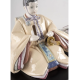 Figura Hina Dolls. Beige y rosa Porcelana Lladró 01009543  