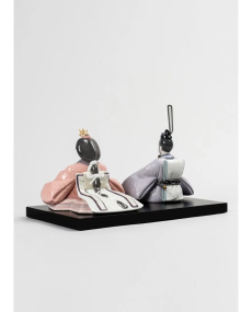 Hina Dolls (violet) Lladro Porcelain 01009410