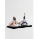 Hina Dolls (violet) Lladro Porcelain 01009410