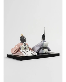 Hina Dolls (violet) Lladro Porcelain 01009410