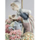 Lladro 01001454 EL PUESTO DE FLORES 01001454 