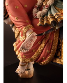 Goddess Durga Lladro Porcelain 01002021