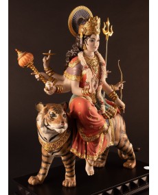 Goddess Durga Lladro Porcelain 01002021