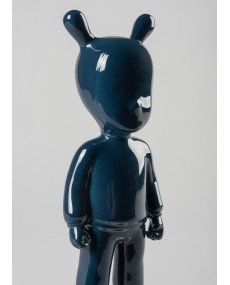 The dark blue Guest-Little Lladro Porcelain 01007750