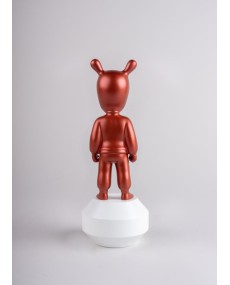 The metallic red Guest-Little Lladró Porcelain 01007754