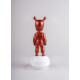 The metallic red Guest-Little Lladró Porcelain 01007754