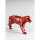 Panter (rouge métallique) Lladró Porcelaine 01008750  