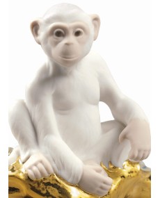 Lladro Porcelain THE MONKEY - MINI 01009175