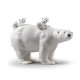 Mummy bear and babies Lladró Porcelain 01009290