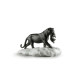 Black panther with cub Lladró Porcelain 01009382