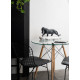 Black panther with cub Lladró Porcelain 01009382