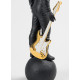 Walking on the moon (black-gold) Lladró Porcelain 01009409