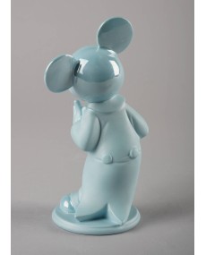 Mickey Mouse (blue) Lladro Porcelain 01009418