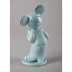 Mickey Mouse (blue) Lladro Porcelain 01009418