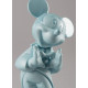 Mickey Mouse (blue) Lladro Porcelain 01009418