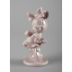 Minnie Mouse (pink) Lladro Porcelain 01009419