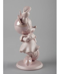 Minnie Mouse (pink) Lladro Porcelain 01009419