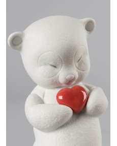 Roby-Corageous bear Porcelana Lladró 01009443  