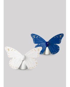 Mariposa (azul-oro) Porcelana Lladró 01009452  