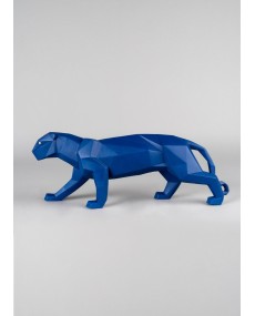 Panter (bleu) Lladró Porcelaine 01009456  