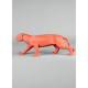 Panther (coral) Lladró Porcelain 01009457