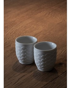 Koi sake cups Lladró Porcelain 01009459