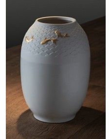 Koi vase Lladró Porcelain 01009462