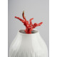 Coral vase Lladró Porcelain 01009477