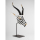 Antelope mask (black-gold) Lladró Porcelain 01009541