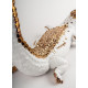 Crocodile (white-copper) Porcelana Lladró 01009542 