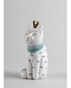 Amis inattendus - Chat Lladró Porcelaine 01009552  