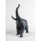 Elephant (black) Lladró Porcelain 01009559