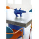 Mummy bear and babies (blue-gold) Sculpture. Limited Edition Lladró Porcelaine 01009565  