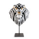 Lion mask (black-gold) Lladró Porcelain 01009566