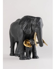 Leading the way (black-gold) Porcelana Lladró 01009581  