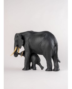 Leading the way (black-gold) Porcelana Lladró 01009581  