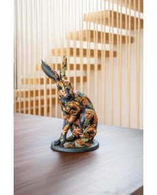 Forest Hare Sculpture. Limited Edition Lladró Porcelain 01009583