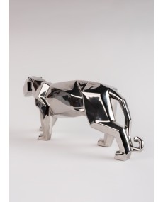 Escultura Pantera (plata) Porcelana Lladró 01009591  