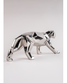 Panther (silver) Sculpture Lladró Porcelaine 01009591  