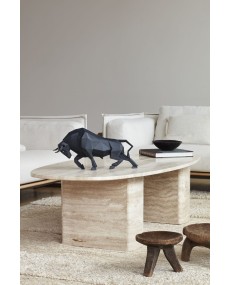 Bull (matte black) Sculpture Lladró Porcelain 01009593