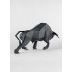 Bull (matte black) Sculpture Lladró Porcelain 01009593