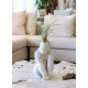 Gorilla Garden Figurine. Matte White-h. Plant the Future Lladró Porcelain 01009649