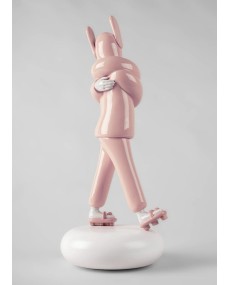 Embraced (pink) Sculpture Lladró Porcelain 01009652